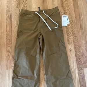 Ripstop wide leg pants